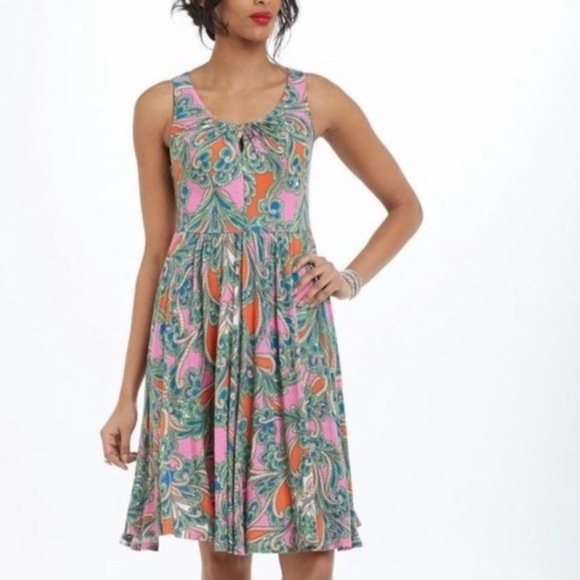 Anthropologie Dresses & Skirts - Anthropologie Lilka Paisley Pink Seaglass Dress
